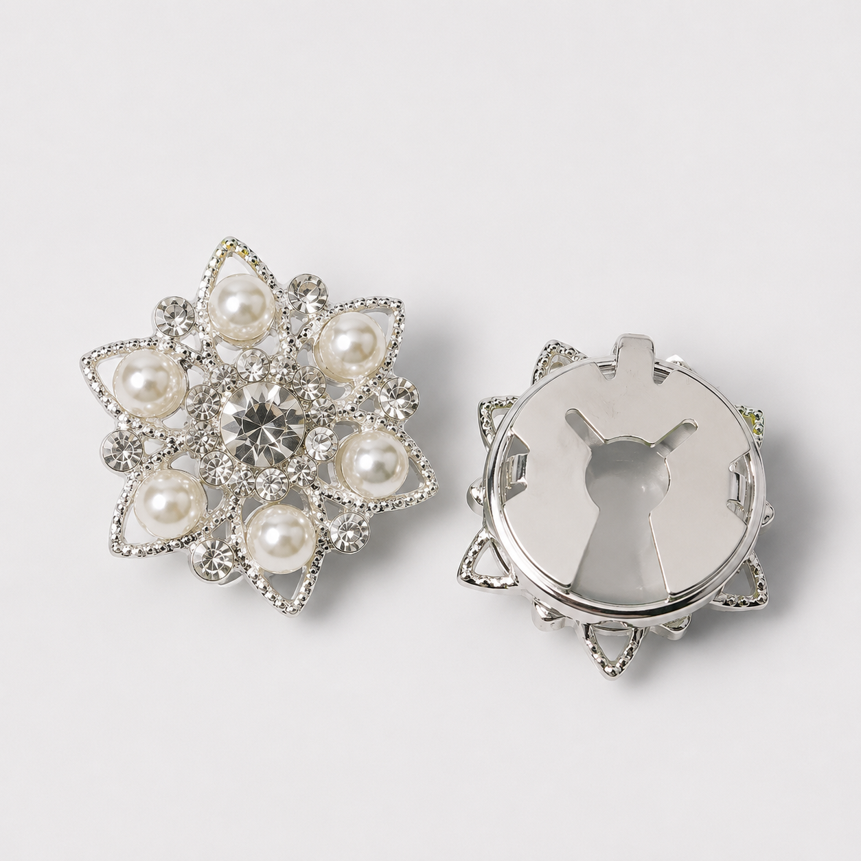 Crystal Pearl Star - 1 set