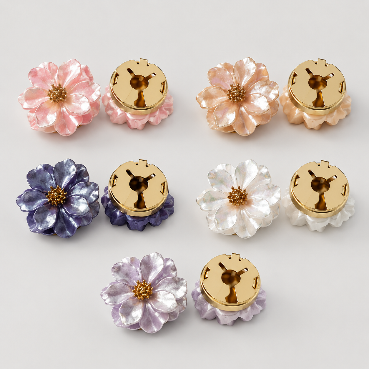 Five-Colored Flower- 1 SET