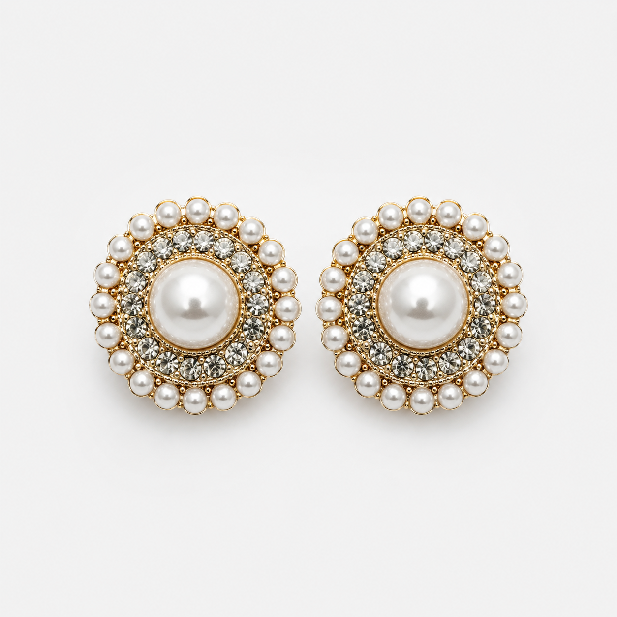 CRYSTAL PEARL HALO - 1 SET